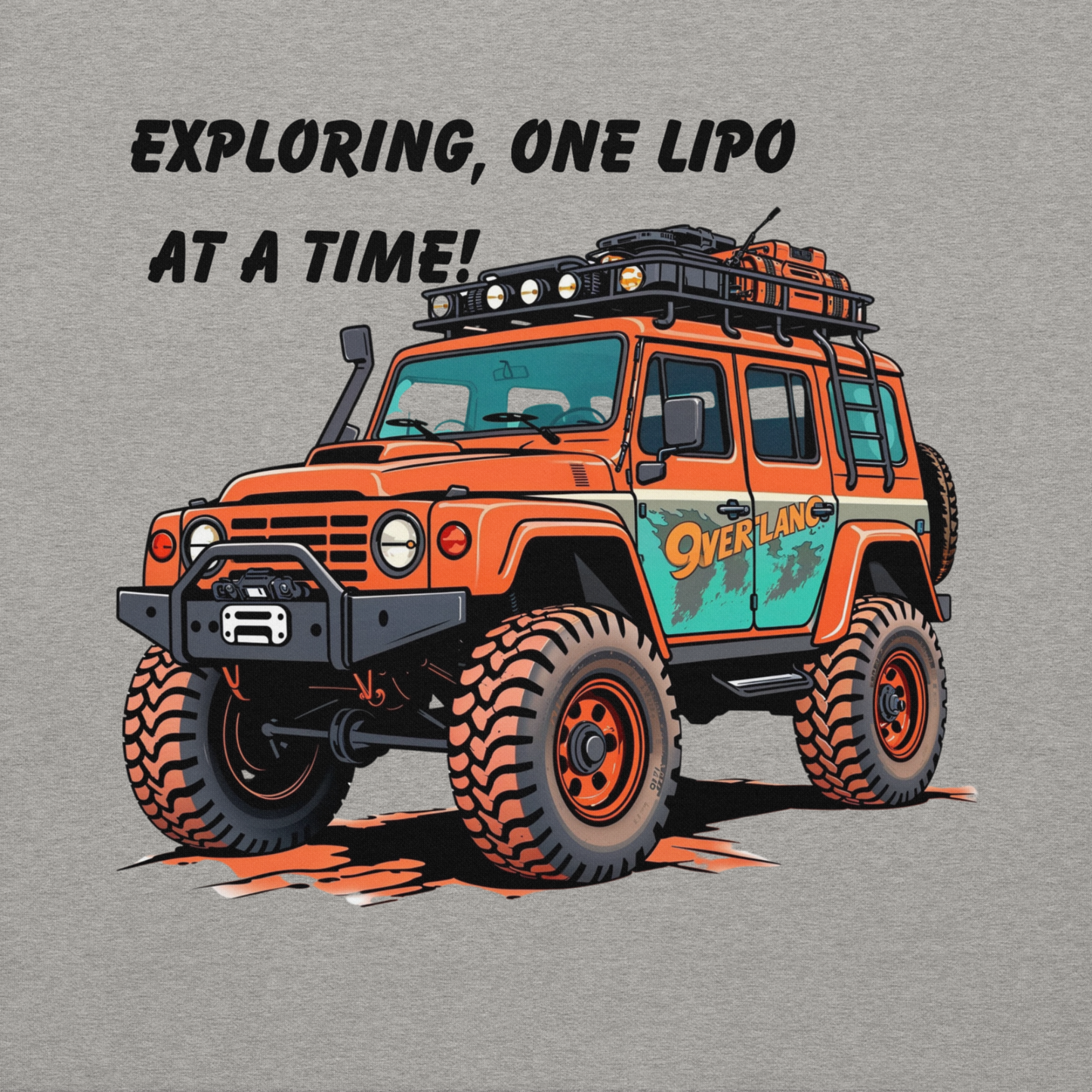 Exploring, One Lipo At A Time! Unisex Hoodie