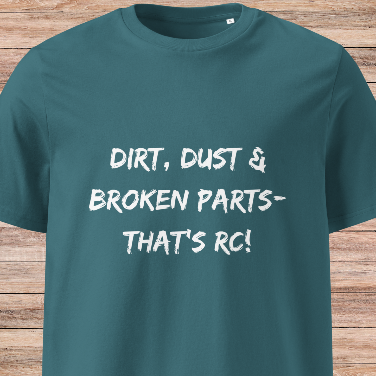 Dirt, Dust & Broken Part Unisex organic cotton t-shirt