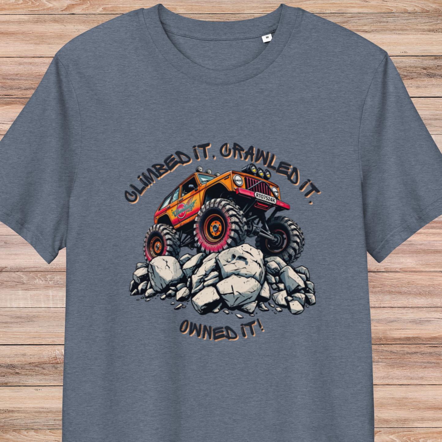 Climbed It, Crawled It Unisex Organic Cotton T-Shirt