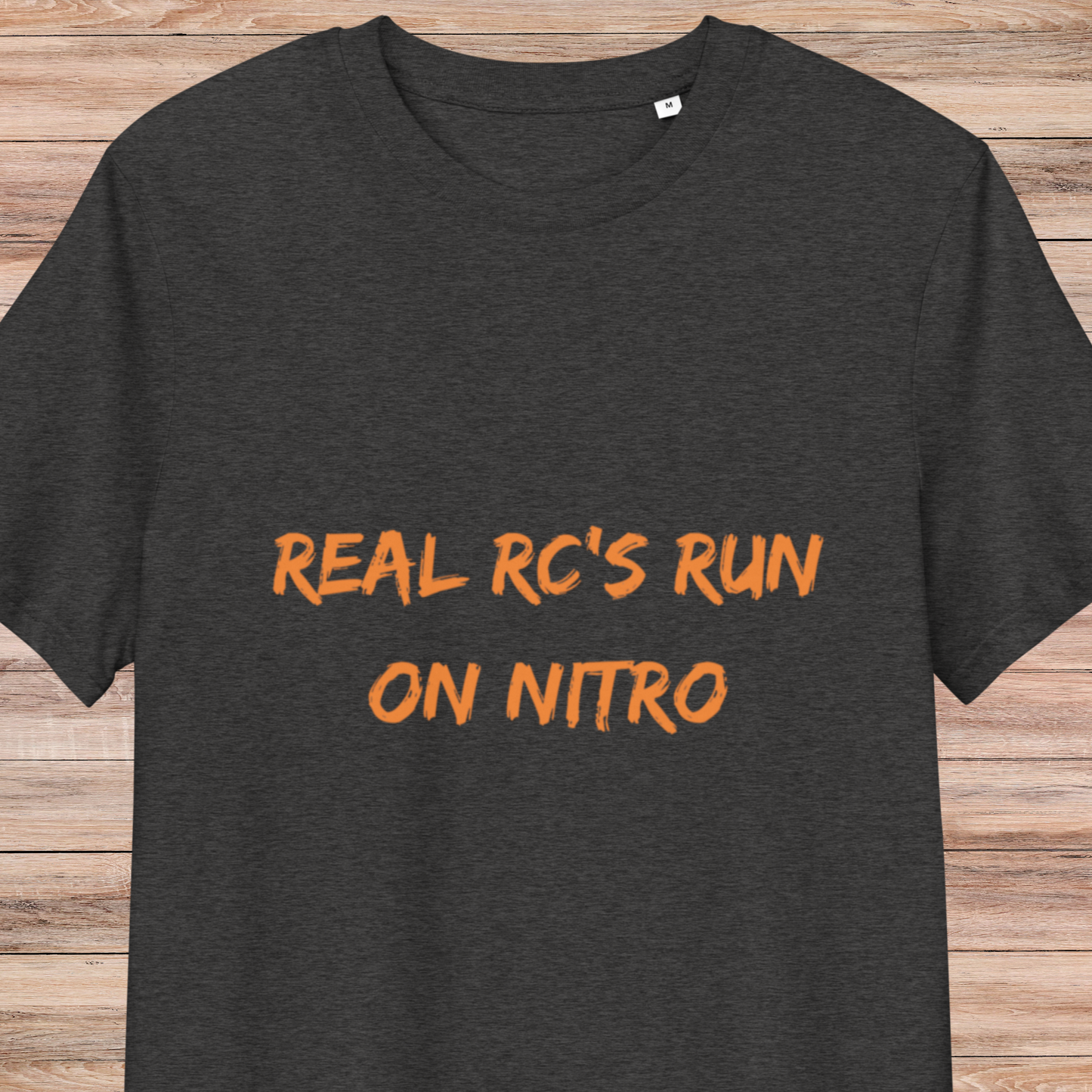 Real RC's Run On Nitro Unisex Organic Cotton T-Shirt