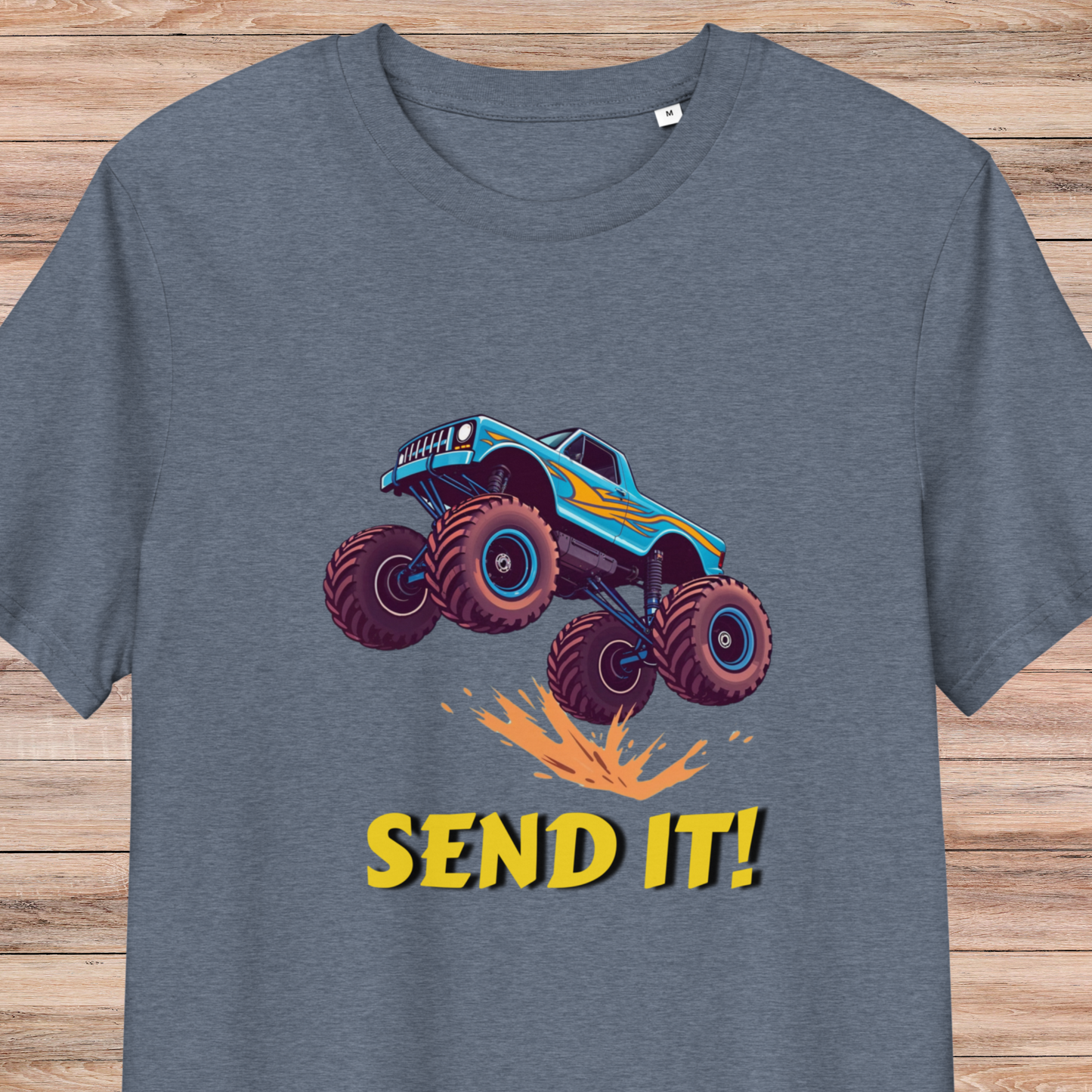 Send it Unisex organic cotton t-shirt