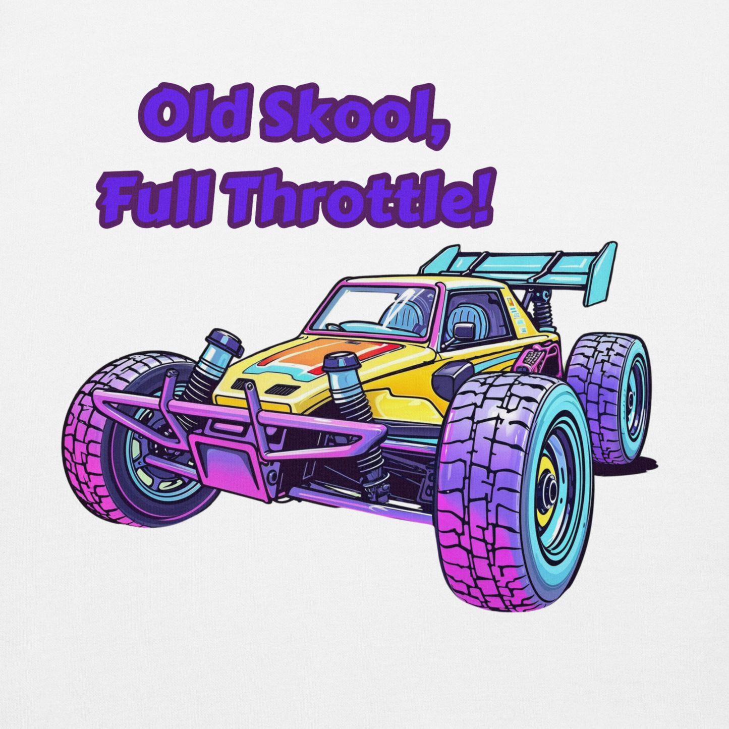 Old Skool Full Throttle Unisex Hoodie