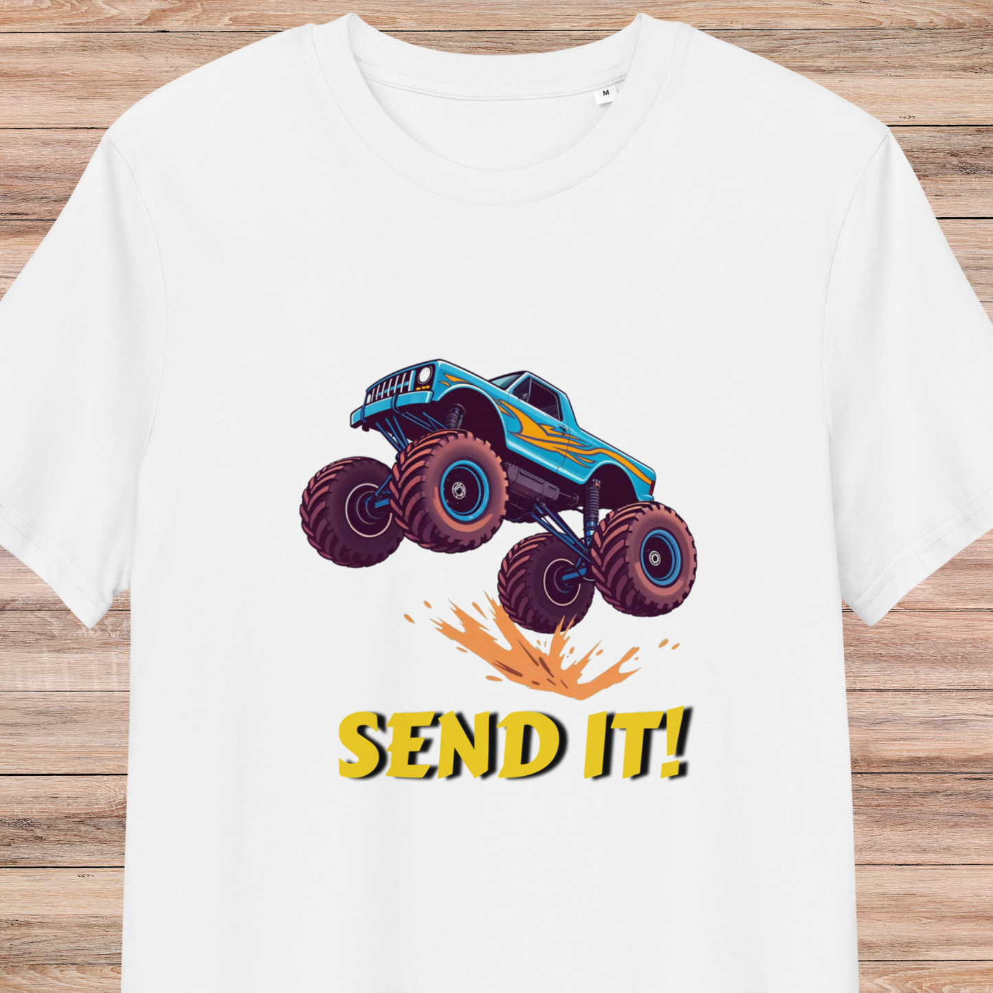 Send it Unisex organic cotton t-shirt
