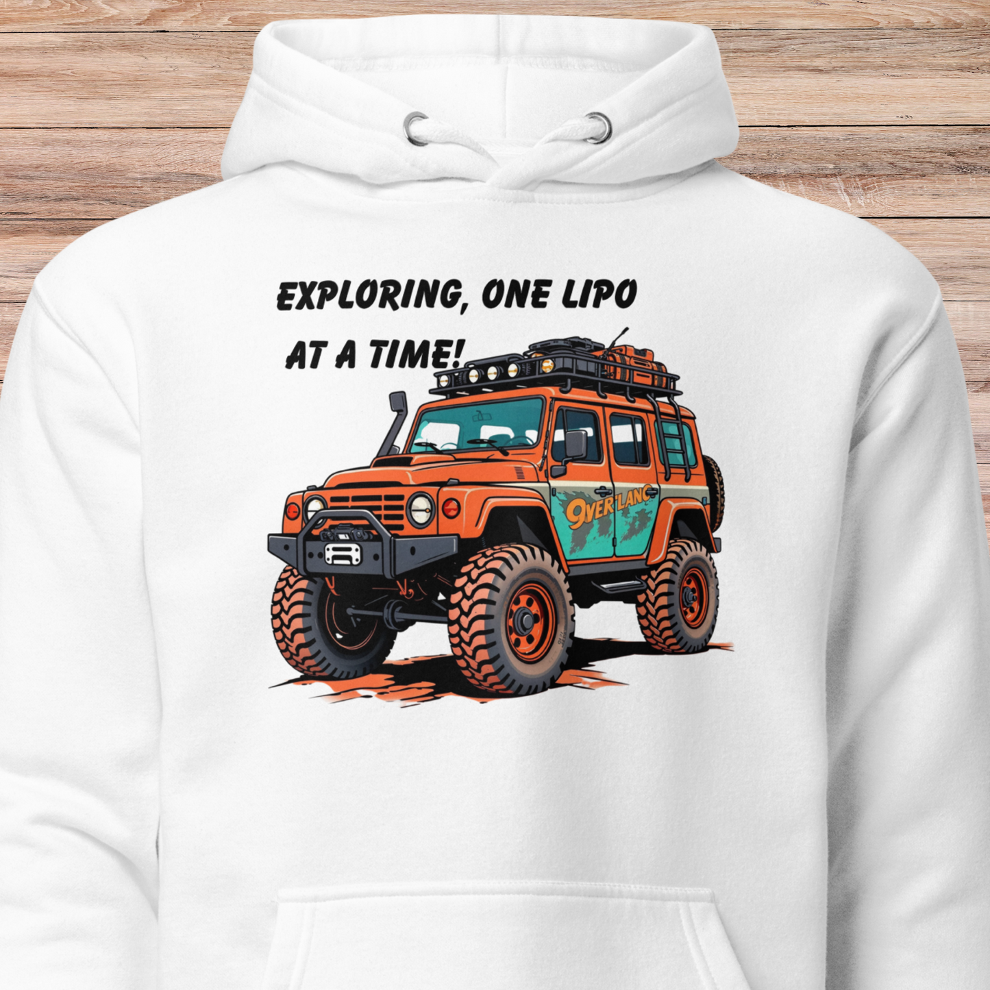 Exploring, One Lipo At A Time! Unisex Hoodie