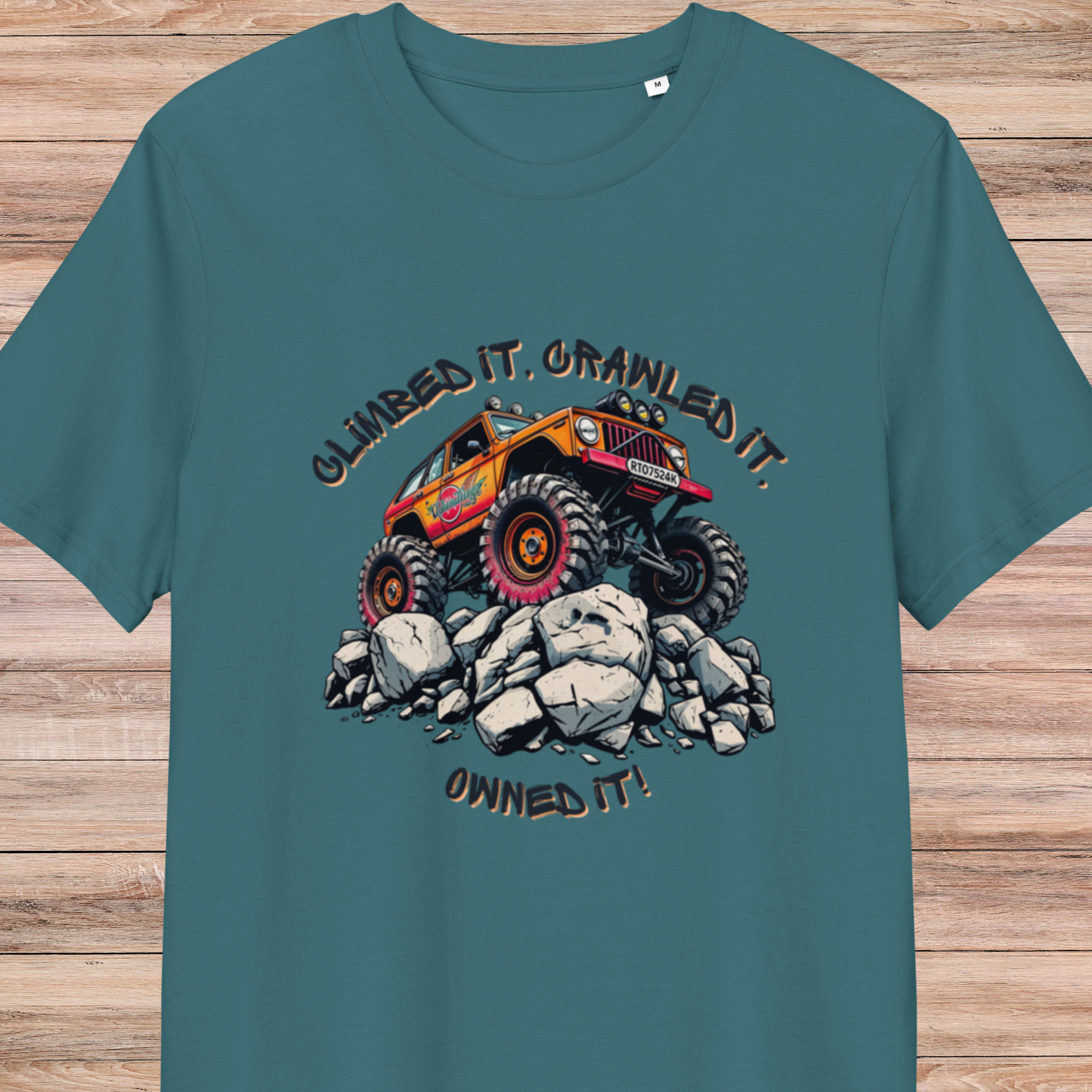 Climbed It, Crawled It Unisex Organic Cotton T-Shirt