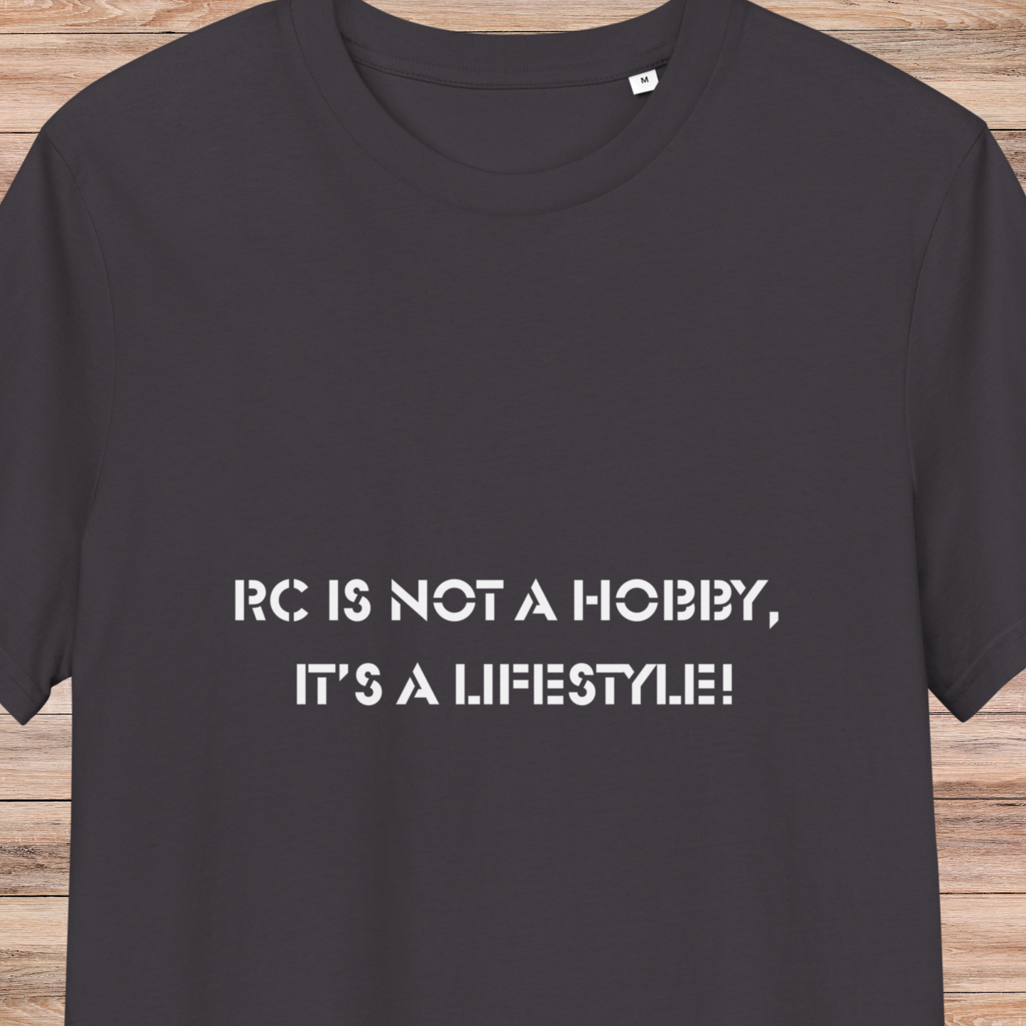 RC is Not a Hobby, It’s a Lifestyle! Unisex organic cotton t-shirt