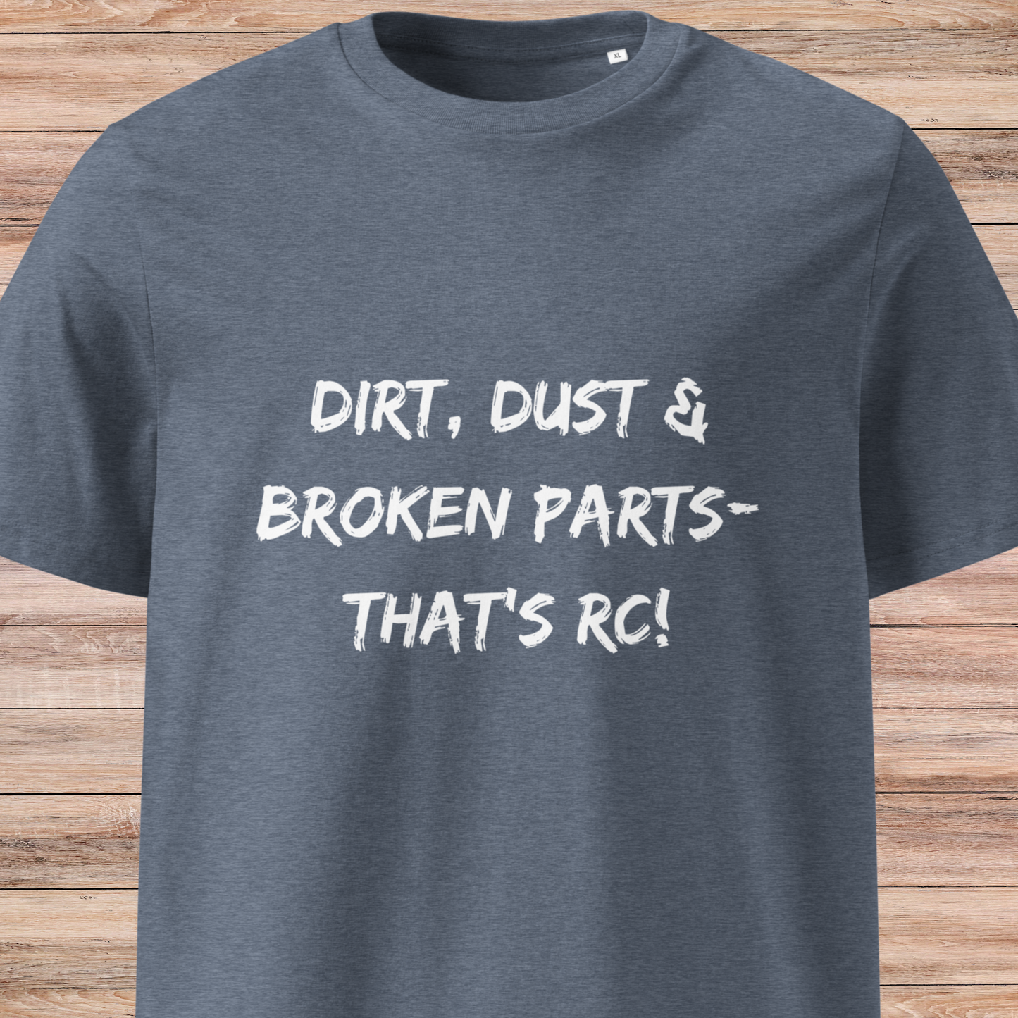 Dirt, Dust & Broken Part Unisex organic cotton t-shirt
