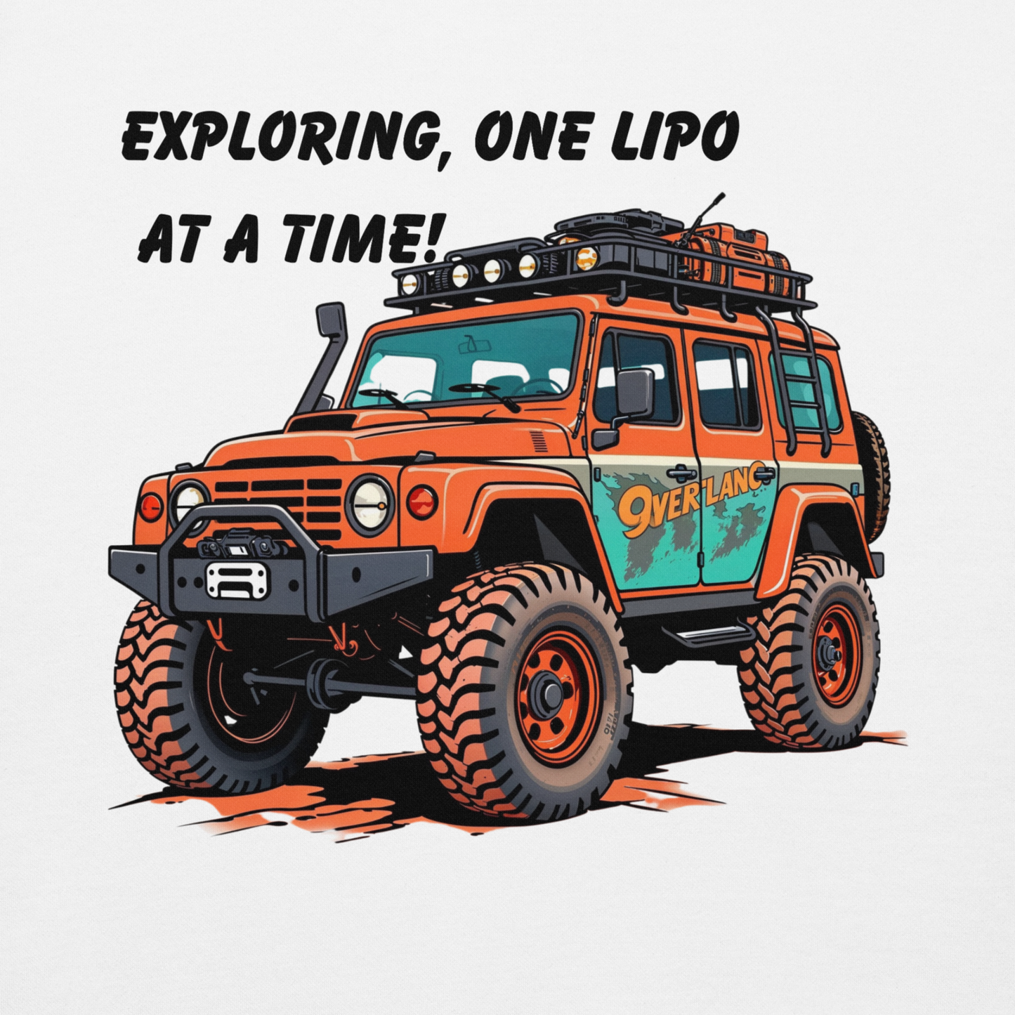 Exploring, One Lipo At A Time! Unisex Hoodie