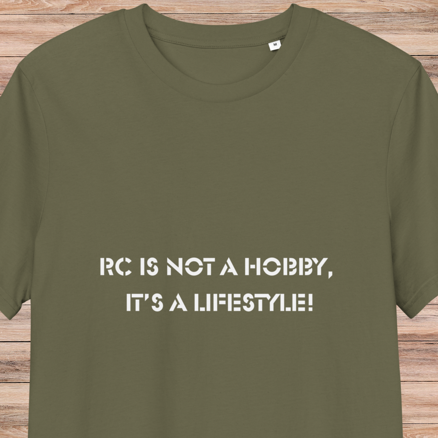 RC is Not a Hobby, It’s a Lifestyle! Unisex organic cotton t-shirt