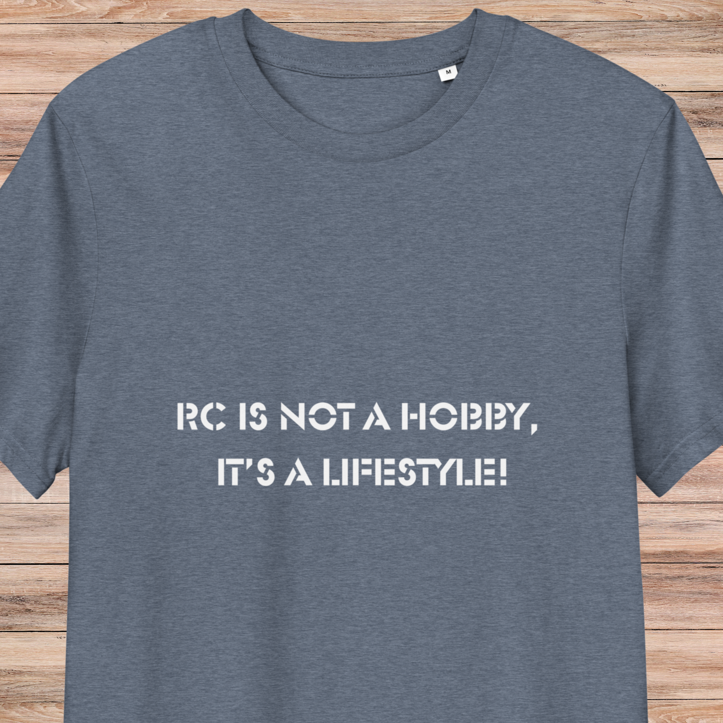RC is Not a Hobby, It’s a Lifestyle! Unisex organic cotton t-shirt