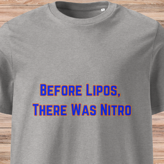 Before Lipos, There was Nitro Unisex Organic Cotton T-Shirt
