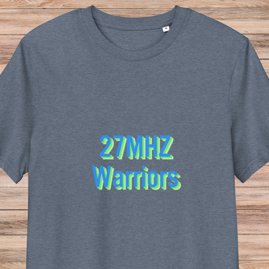 27 MHZ Warriors Unisex Organic Cotton T-Shirt