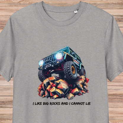 I Like Big Rocks Unisex Organic Cotton T-Shirt