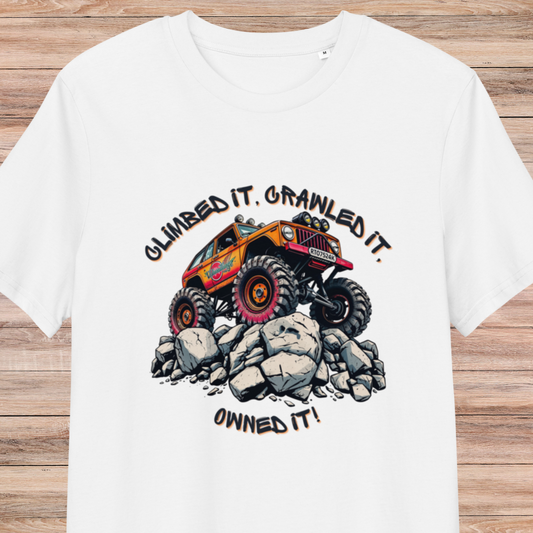 Climbed It, Crawled It Unisex Organic Cotton T-Shirt