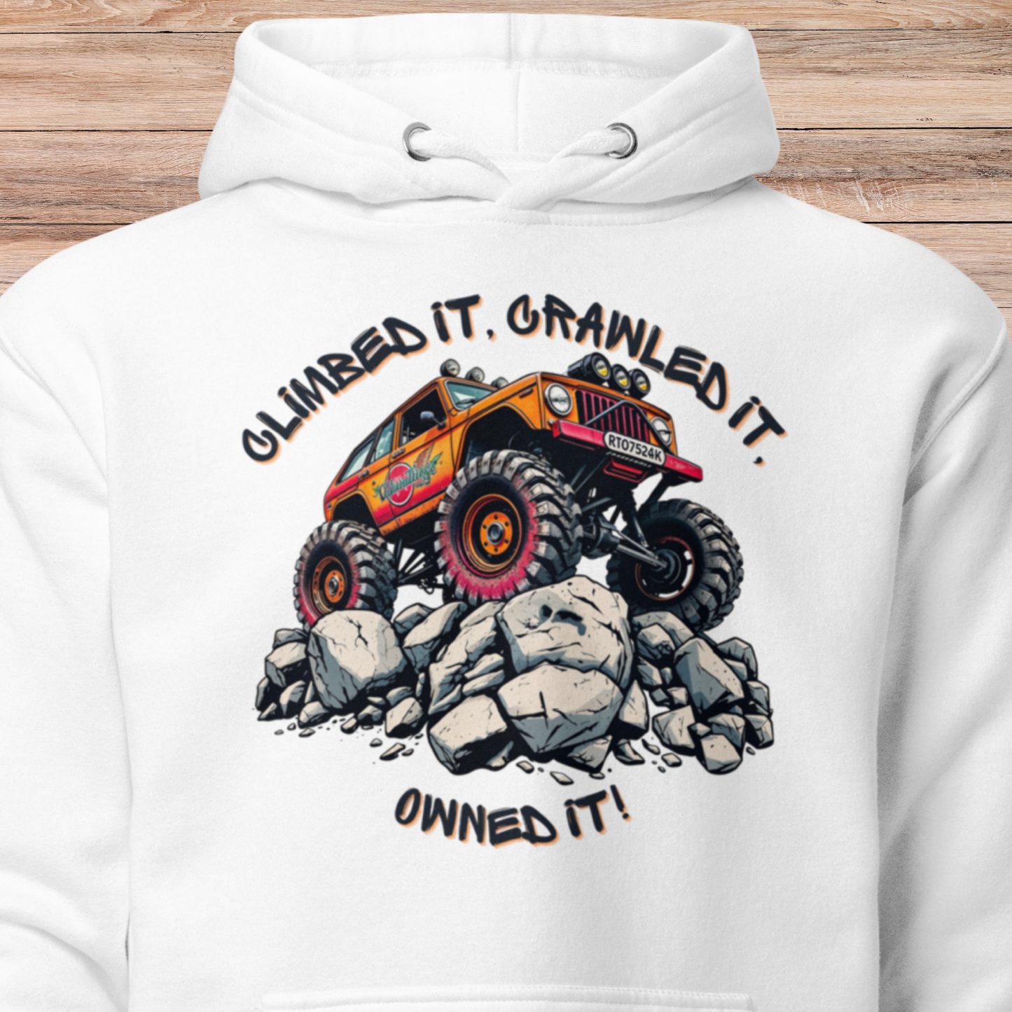 Climbed It, Crawled It Unisex Hoodie