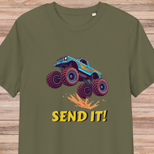 Send it Unisex organic cotton t-shirt