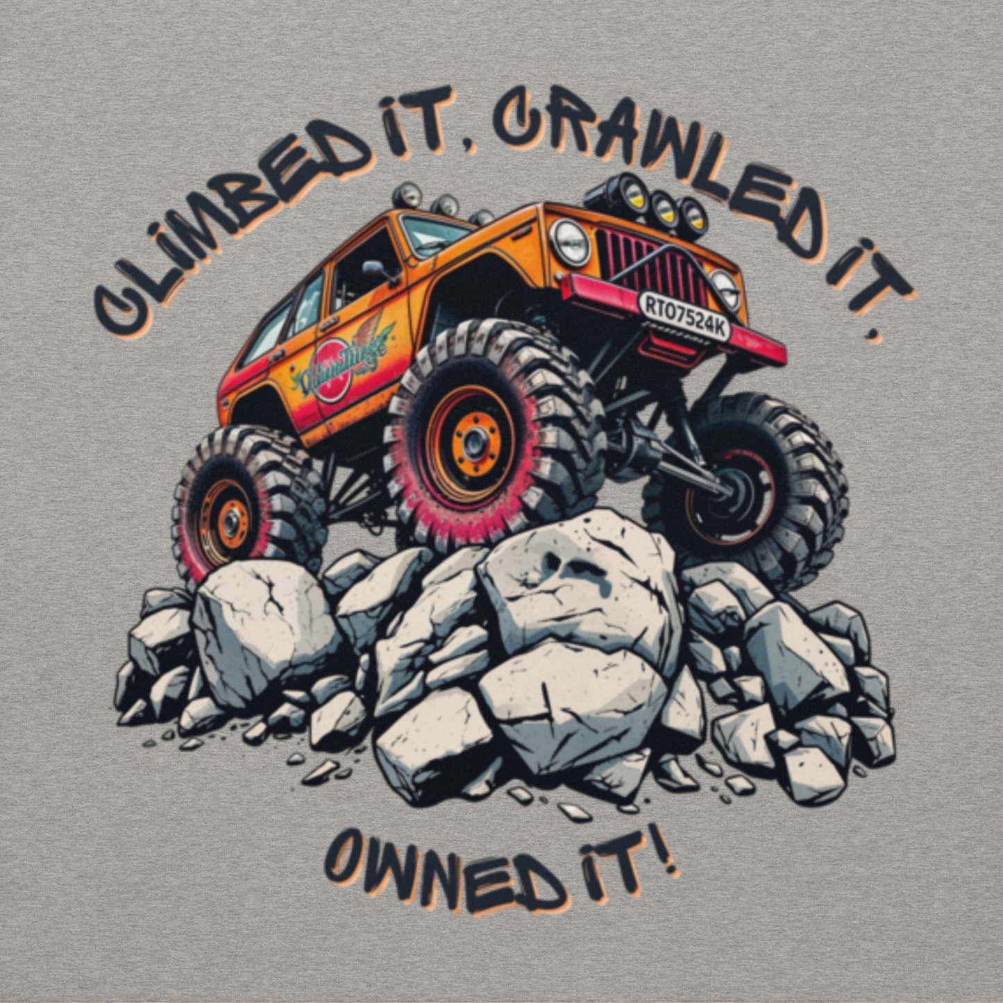 Climbed It, Crawled It Unisex Hoodie