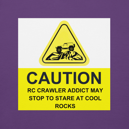 Caution RC Crawler Addict Unisex Hoodie